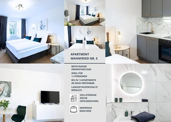 Apartment Wahnfried No5 - Zentrales Cityapartment Kueche Mit Duschbad - 300M Zur Fussgaengerzone