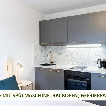Apartment Wahnfried No5 - Zentrales Cityapartment Kueche Mit Duschbad - 300M Zur Fussgaengerzone Bayreuth Buitenkant foto