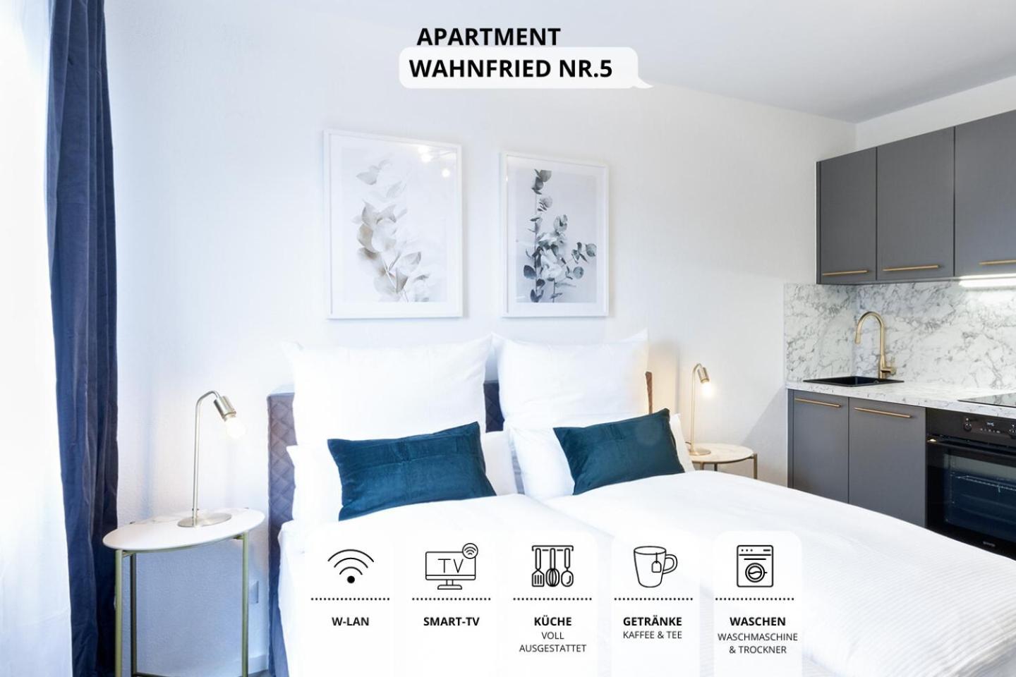 Wahnfried No5 - Zentrales Cityapartment Kueche Mit Duschbad - 300m Zur Fussgaengerzone * Bayreuth
